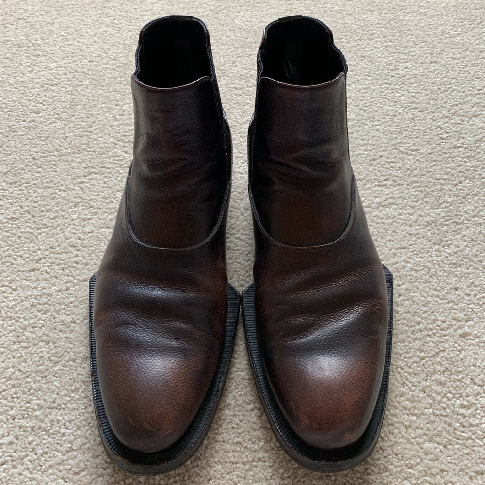 men’s Prada leather boots - Picture 2 of 4